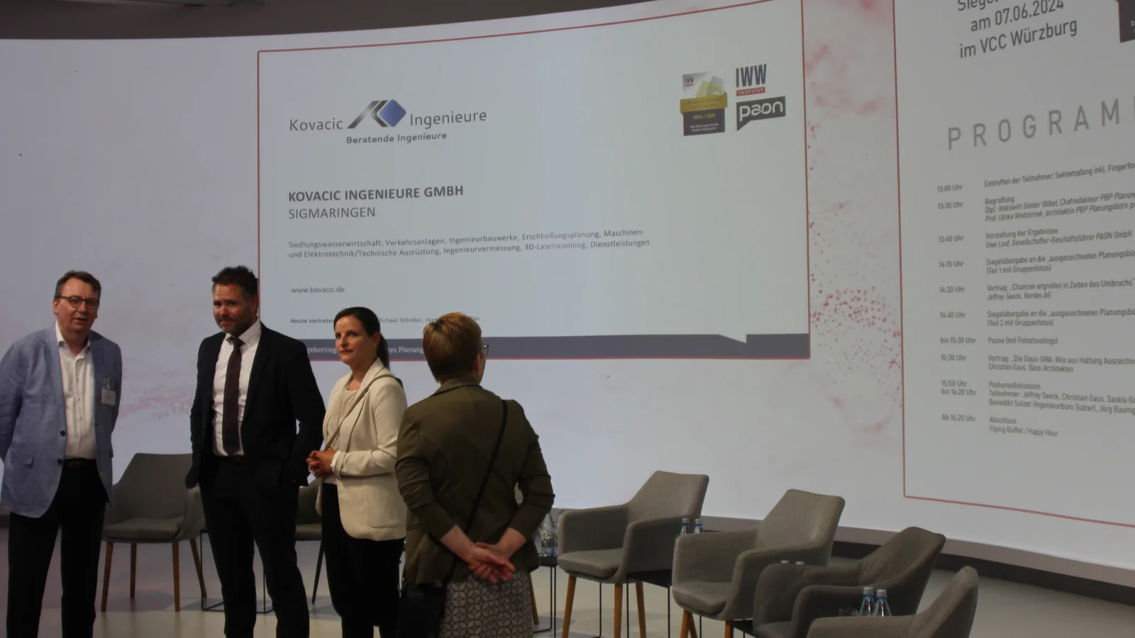 Kovacic Ingenieure erhalten Arbeitgebersiegel „Ausgezeichnetes Planungsbüro 2024/2025"