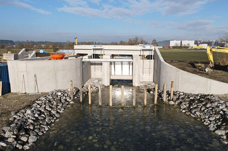Hochwasserschutz Andelsbach Krauchenwies