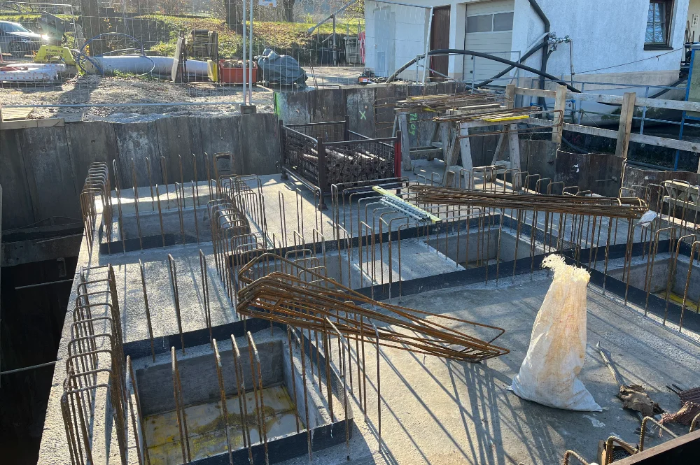 Neubau SW-Pumpwerk Vilsingen (Statik) - Bestandteil Projekt "Abwasserdruckleitung Inzigkofen/Vilsingen"