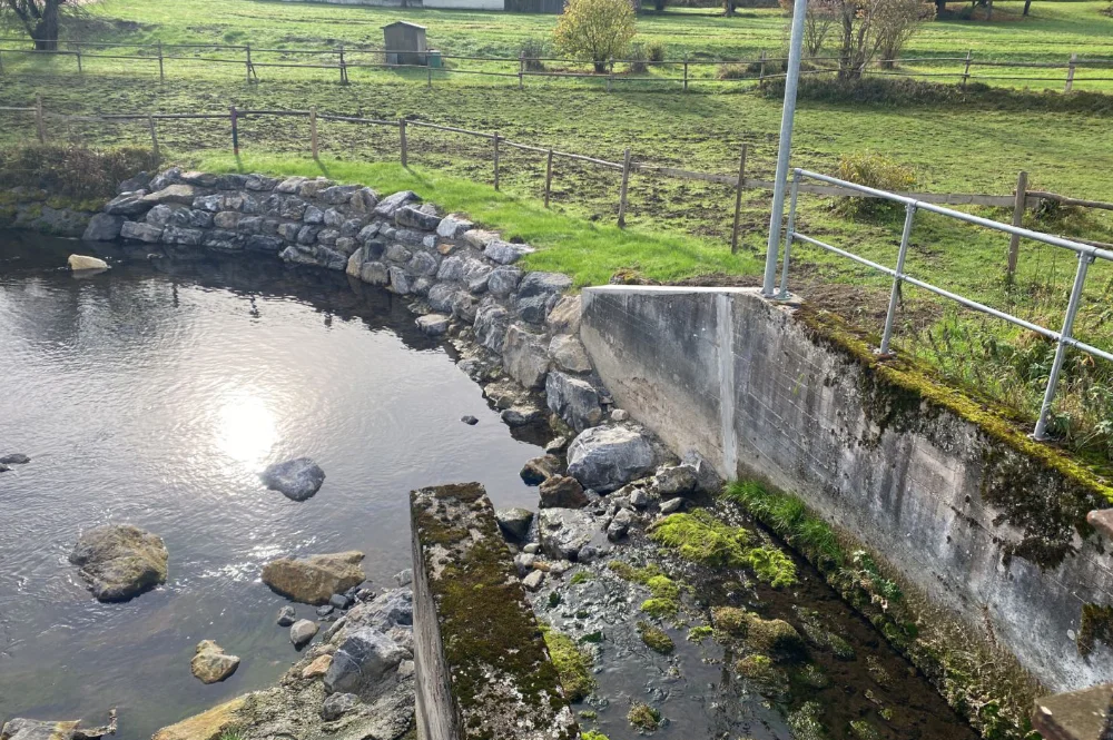 Ökologisierung einer bestehenden Wasserkraftanlage Hitzkofen