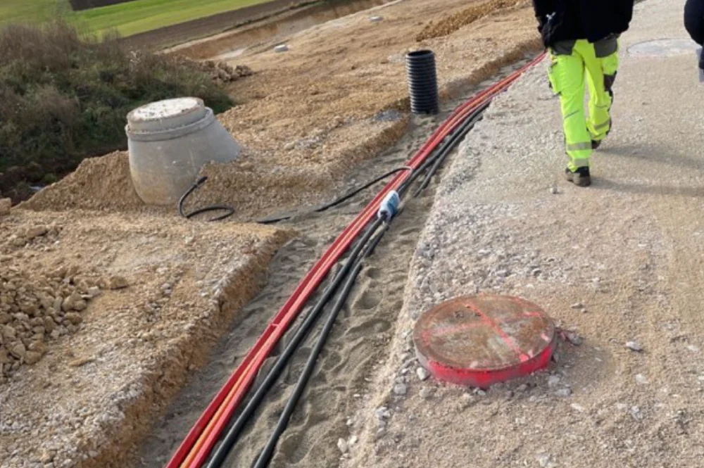 Erschließung Baugebiet Seite im Ortsteil Mägerkingen der Stadt Trochtelfingen