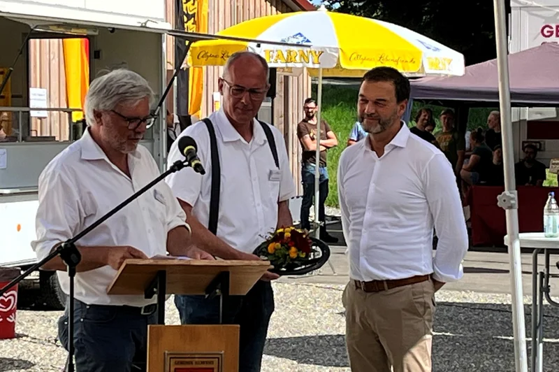 Eröffnung Hochbehälter Illmensee