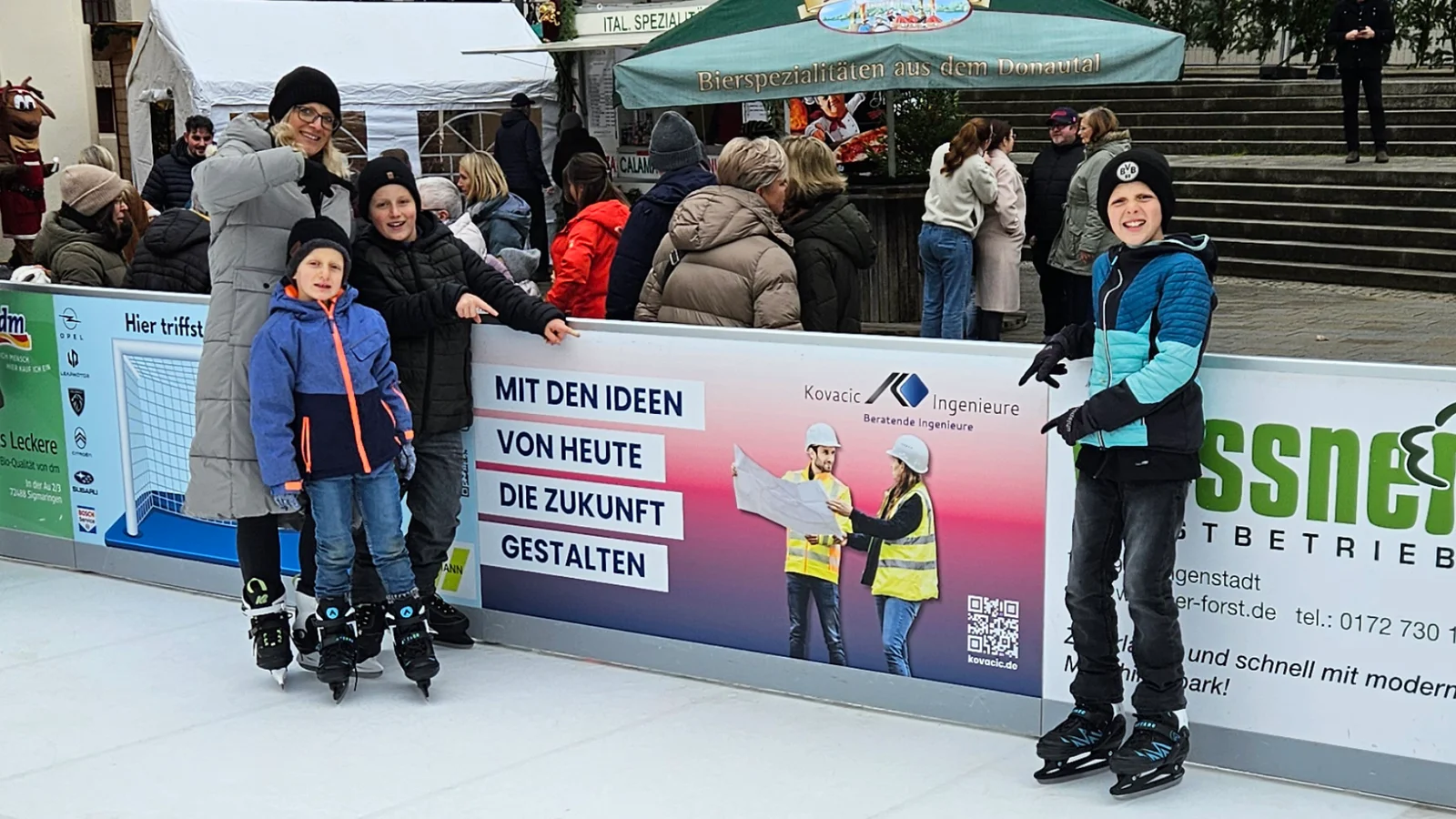 Eröffnung "SIG on ICE" in Sigmaringen