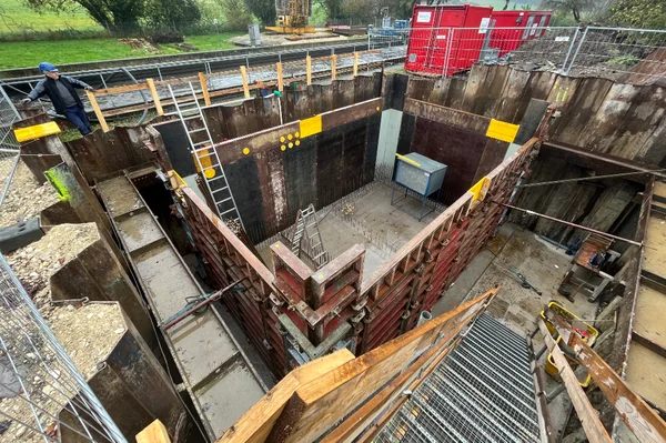 Neubau SW-Pumpwerk Vilsingen (Statik) - Bestandtei