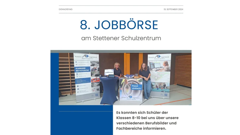 8. Jobbörse am Schulzentrum Stetten a.k.M.
