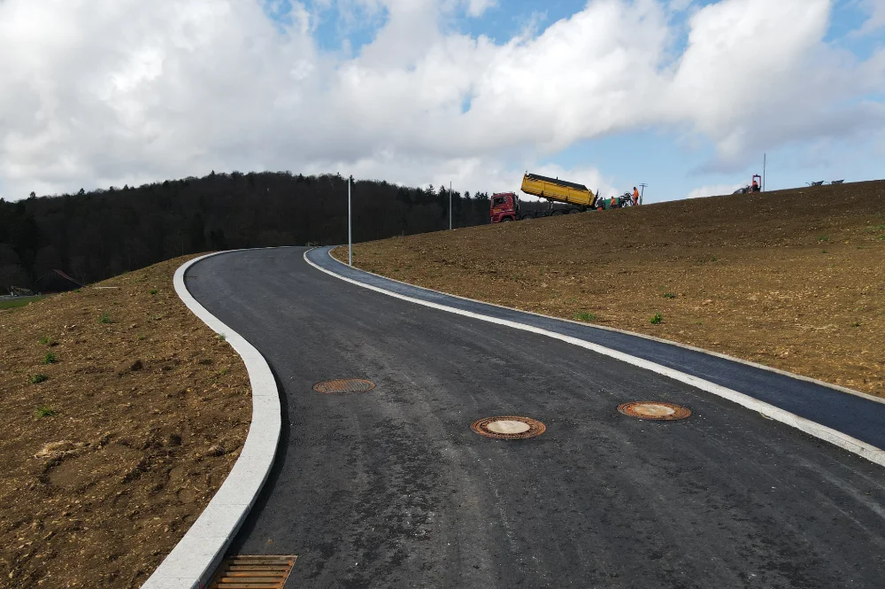 Erschließung Baugebiet Seite im Ortsteil Mägerkingen der Stadt Trochtelfingen