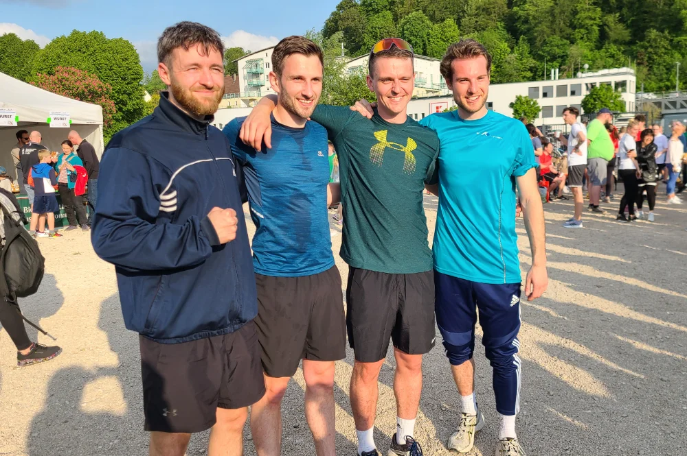 6. Platz für die Kovacic Ingenieure beim Donau-Staffellauf 2023