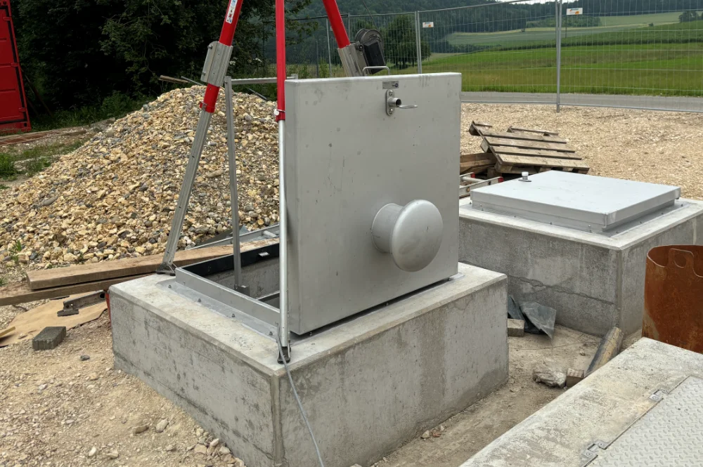 Neubau SW-Pumpwerk Vilsingen (Statik) - Bestandteil Projekt "Abwasserdruckleitung Inzigkofen/Vilsingen"