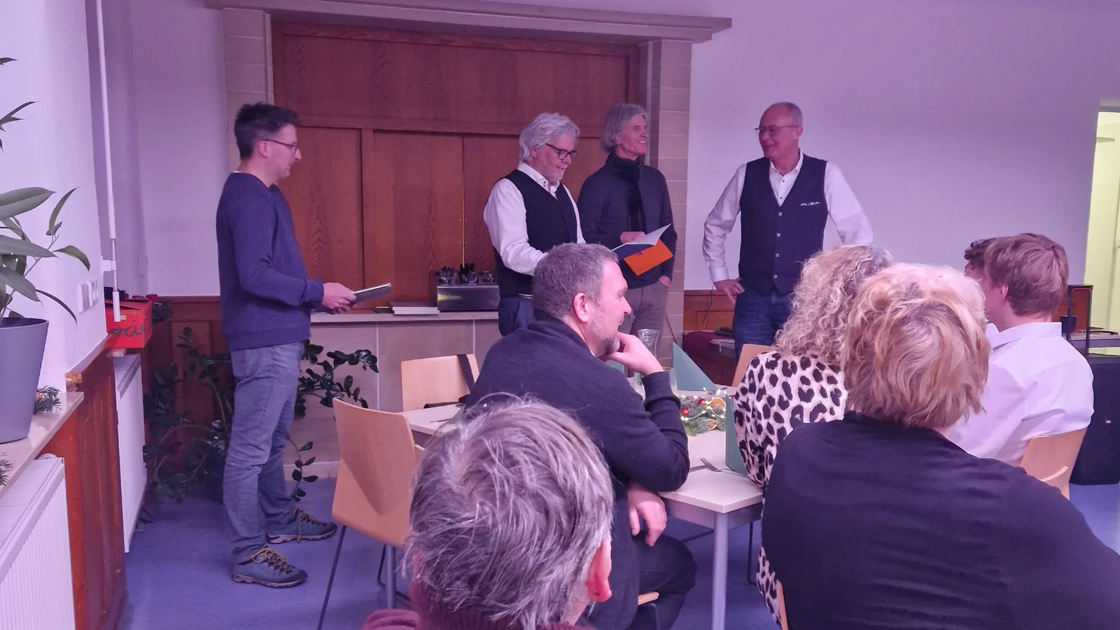 Vier Jubilare - 80 Jahre Erfahrung