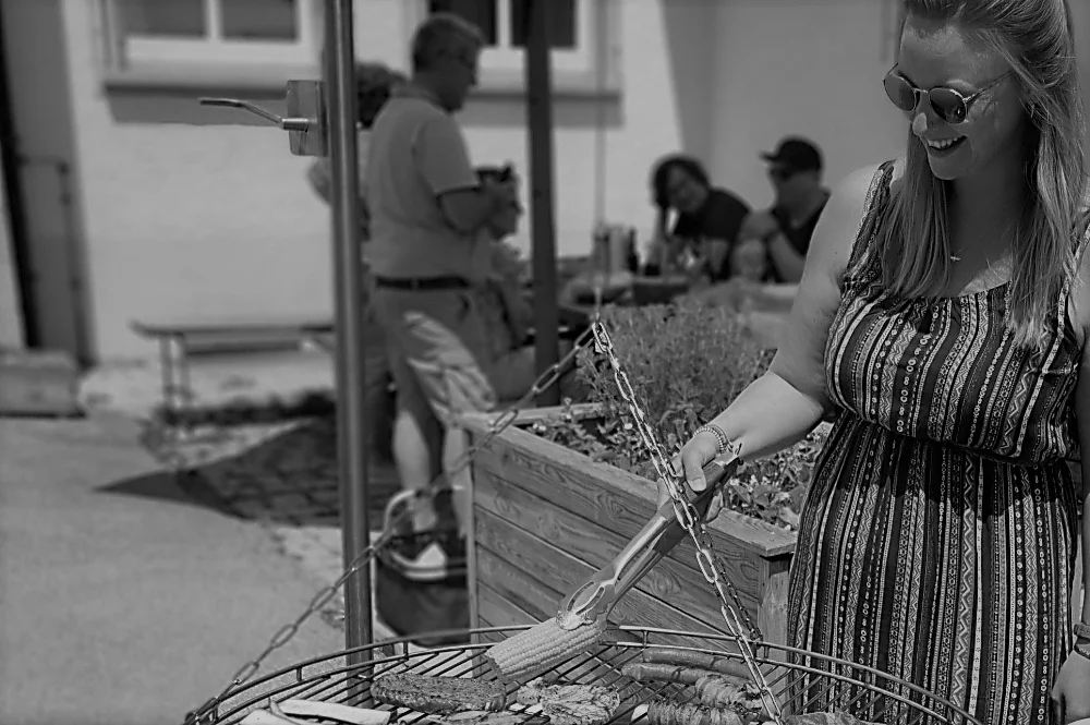 "Angrillen"