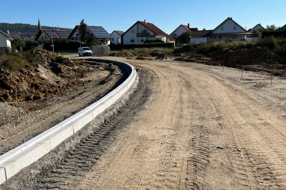 Erschließung Baugebiet Stucken BA II in Langenenslingen