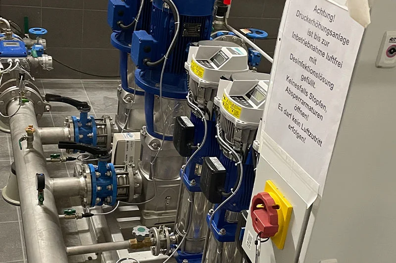 Wasserversorgung Hochbehälter Illmensee, Gemeinde Illmensee