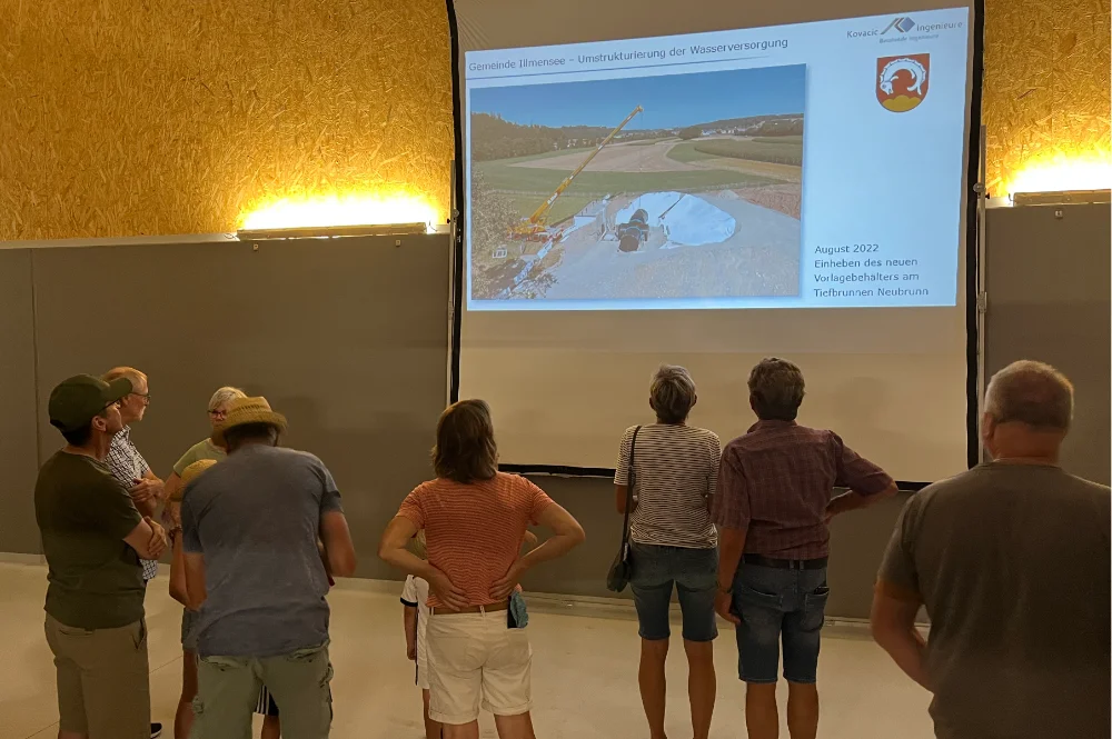 Eröffnung Hochbehälter Illmensee